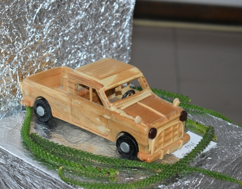 Exposição de carros miniatura em madeira_ 2022_13